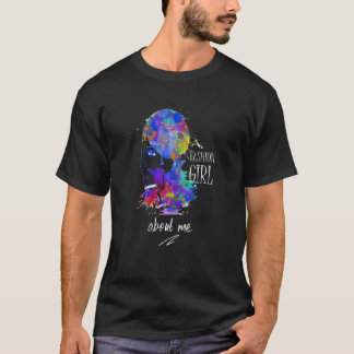 T-shirt À propos de moi Fashion Girl