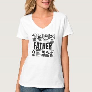 T-shirt À propos de Papa - Fête des Pères