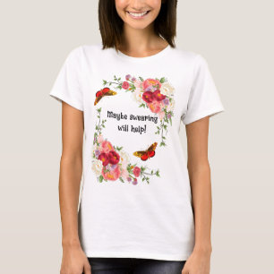 T-shirt à pulpe florale