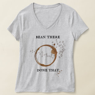 T-shirt à pun sur le café Bean There, Done That