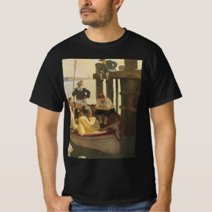 T-shirt À Queen's Ferry par NC Wyeth, Pirates Vintage
