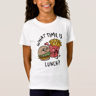 T-Shirt À quelle heure est le déjeuner