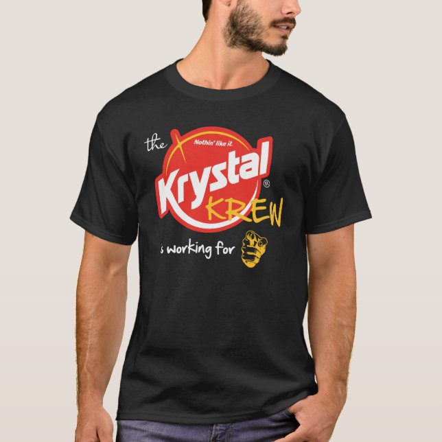 T-shirt Ă?re place de Krystal - fonctionnement d'équipage (Devant)
