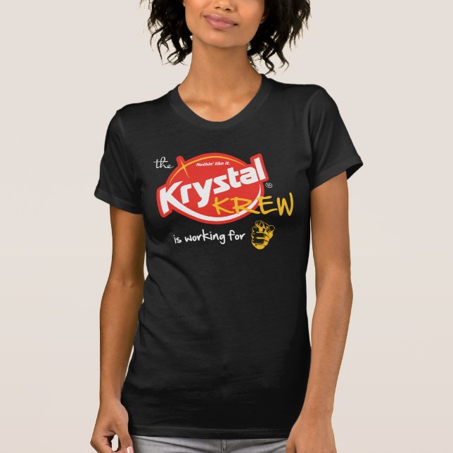 T-shirt Ă?re place de Krystal - fonctionnement d'équipage (Devant)