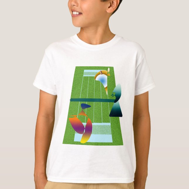 T-shirt A Surreal Tennis Match (Devant)
