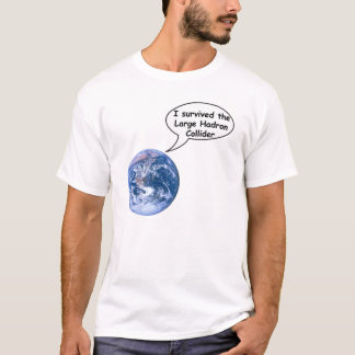 T-shirt a survécu au grand Collider de Hadron