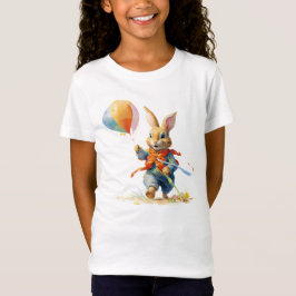 T-Shirt A SWEET RABBIT WITH BALLOONS