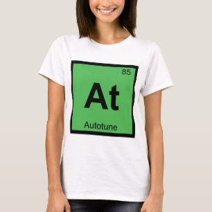 T-shirt À - Tableau périodique de la chimie musicale Autot