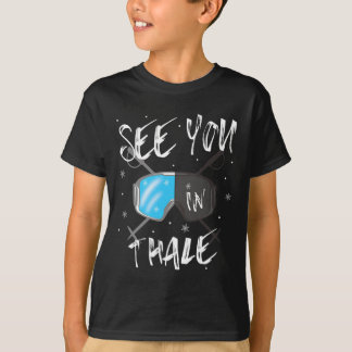 T-shirt À Thale Allemagne Vacances Ski Goggings
