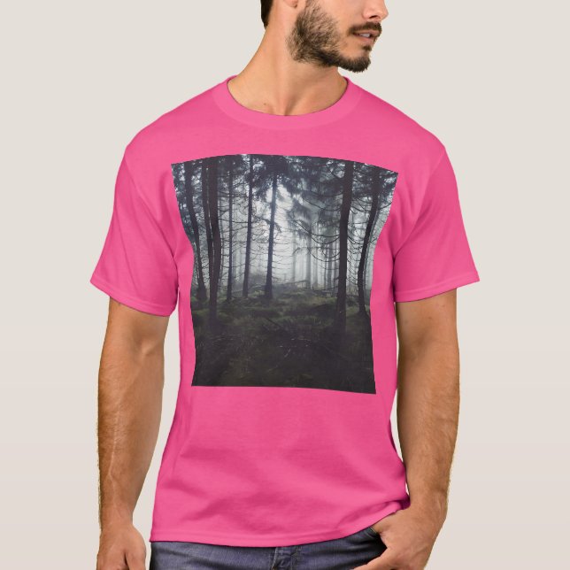T-shirt À Travers Les Arbres Nightwalker À Ghostwood Roman (Devant)