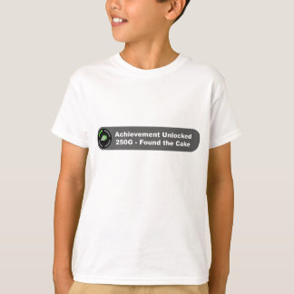 T-shirt A trouvé le gâteau - accomplissement débloqué