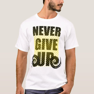 T-shirt à typographie motivationnelle audacieuse «