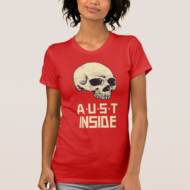 T-shirt A.U.S.T. à l'intérieur de I (Devant)