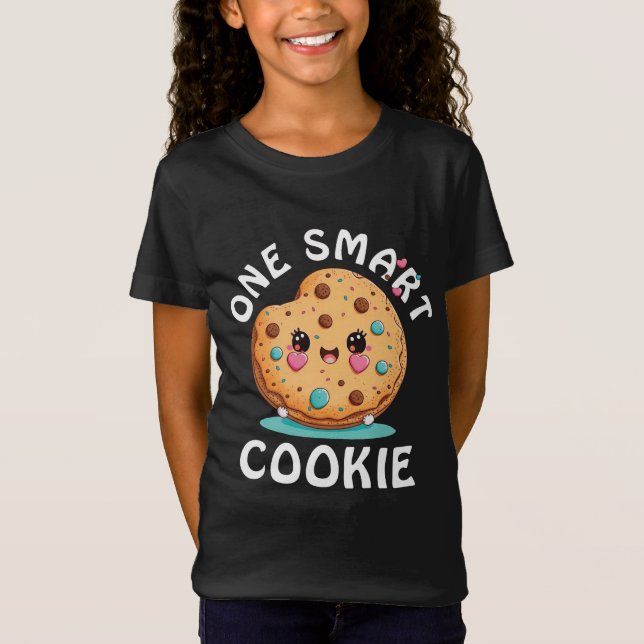 T-shirt à un cookie intelligent (Devant)