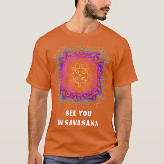 T-shirt A voir à Savasana Yoga Yogi Mandala