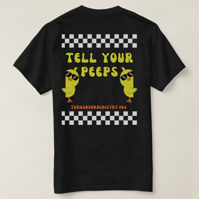 T-Shirt À Vos Peeps (Design dos)