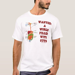 T-shirt A voulu un monde rempli d'entrailles (l'appareil
