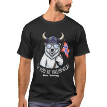 À vous revoir à Valhowla Funny Viking Ours polaire