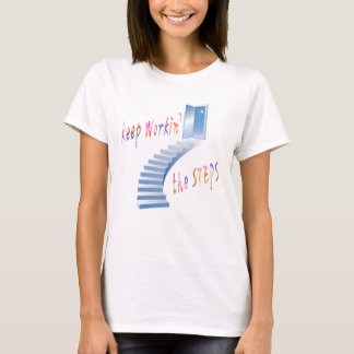 T-shirt AA Continuez à travailler sur les étapes de la réc