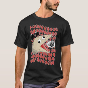 T-shirt AAAA Stress hurlant Possum Eat Trash Street C