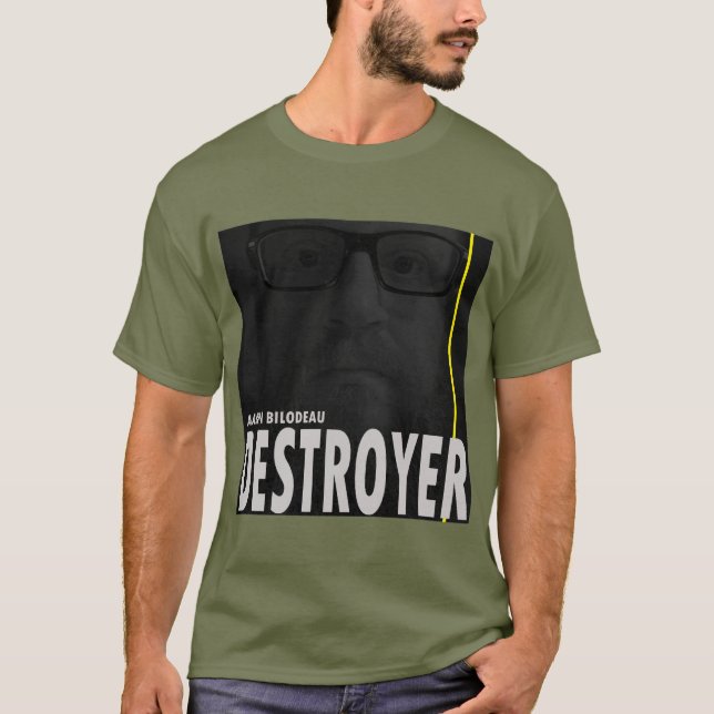 T-shirt Aaron Bilodeau DESTROYER Couverture avant et arriè (Devant)