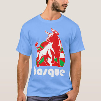 T-shirt Aatxe Le basque Bull basque imprimer Pride basque 