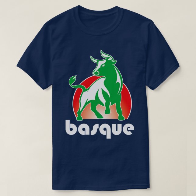 T-shirt Aatxe Le Basque Bull Design basque Fierté basque g (Design devant)