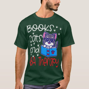 T-shirt ABA Autisme Thérapiste Chat Maman Papa Propriétair