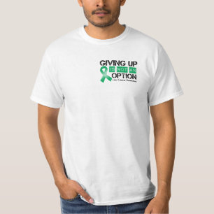 T-shirt Abandonner de Cancer de foie n'est pas une option