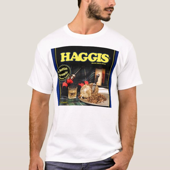 T-shirt Abats de moutons de marque de Haggis (Devant)