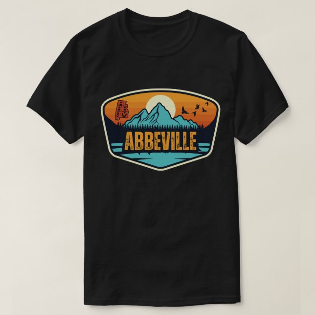 T-shirt Abbeville, Alabama (Design devant)