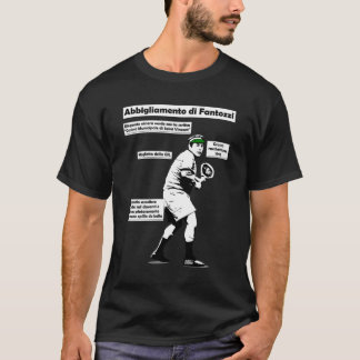 T-shirt Abbigliamento di Fantozzi tennis Classique