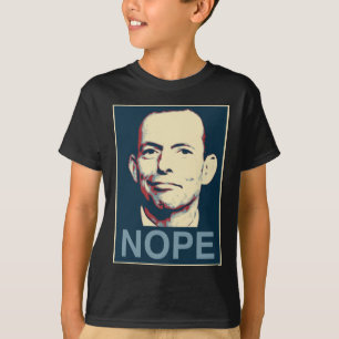 T-shirt Abbott élégant - Nope