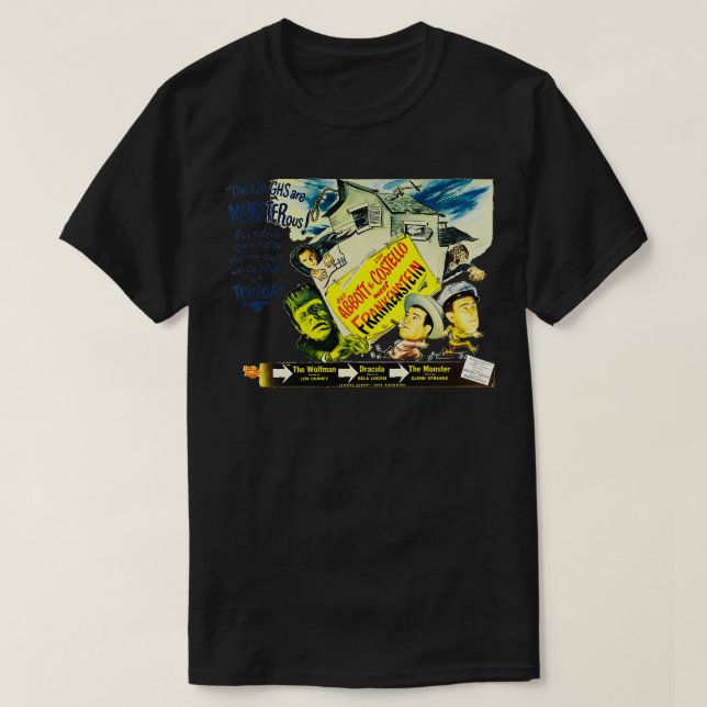 T-shirt Abbott et Costello se rencontrent (Design devant)