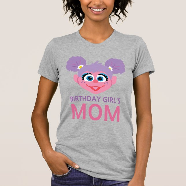 T-shirt Abby Cadabby | Face de fleurs | Fille d'anniversai (Devant)