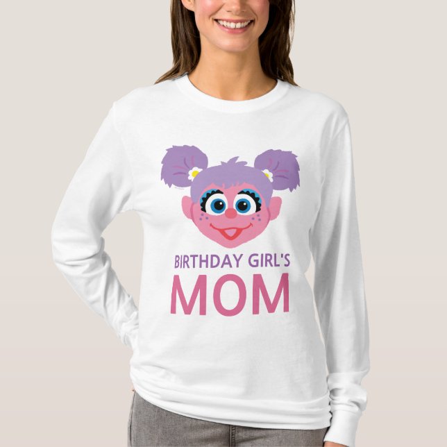T-shirt Abby Cadabby | Face de fleurs | Fille d'anniversai (Devant)