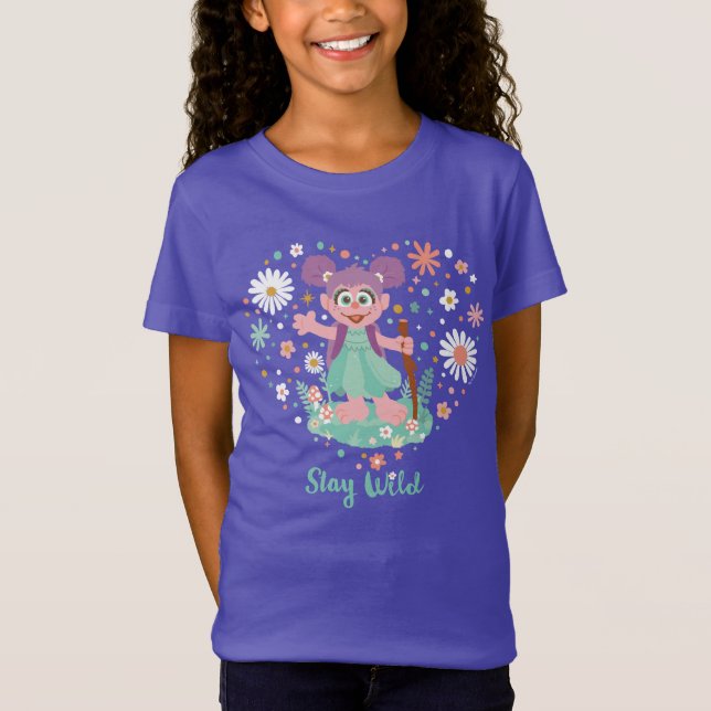 T-Shirt Abby Cadabby | Restez à l'abri (Devant)