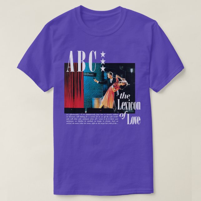 T-shirt ABC Le Lexique de l'amour (Design devant)
