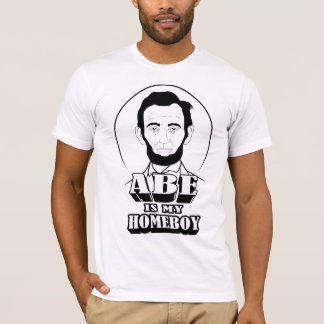 T-shirt Abe est mon Homeboy