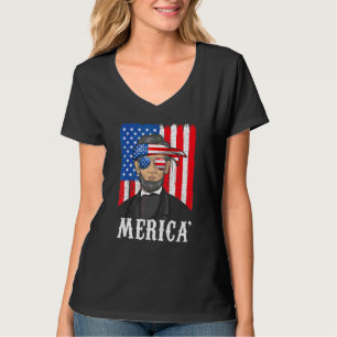 T-shirt Abe Lincoln 4 juillet Mens 4 juillet