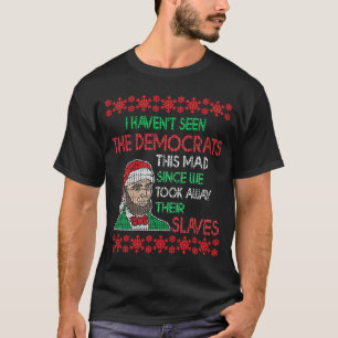 T-shirt Abe Lincoln Noël Je N'ai Jamais Vu Les Démocrates