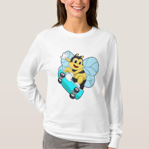 T-shirt Abee comme patineur avec skateboard