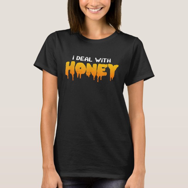 T-shirt Abee Lover Je M'Occupe Du Miel (Devant)