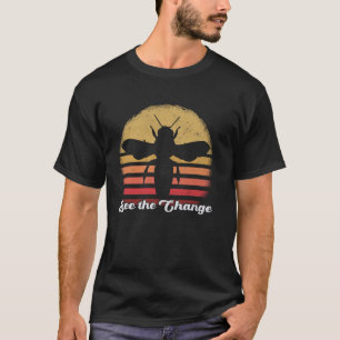 T-shirt Abee the Change Motivational Bee Art