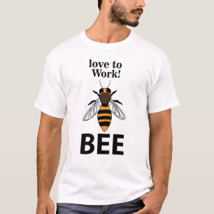 T-shirt Abeille aime travailler abeille