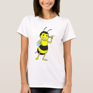 T-shirt Abeille aux fléchettes avec tarte