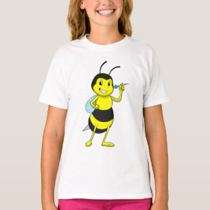 T-shirt Abeille aux fléchettes avec tarte