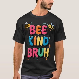 T-shirt Abeille Bumble Bee Kindness Girls Garçons
