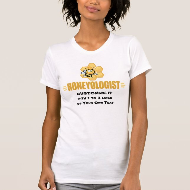 T-shirt Abeille de miel amusante (Devant)