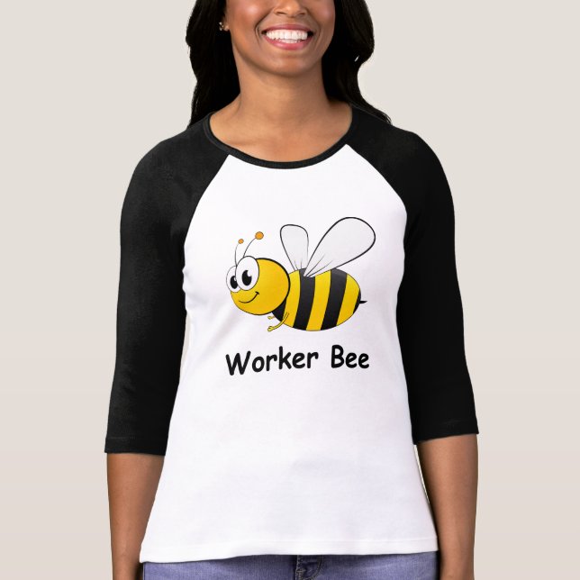 T-shirt Abeille de travailleur (Devant)